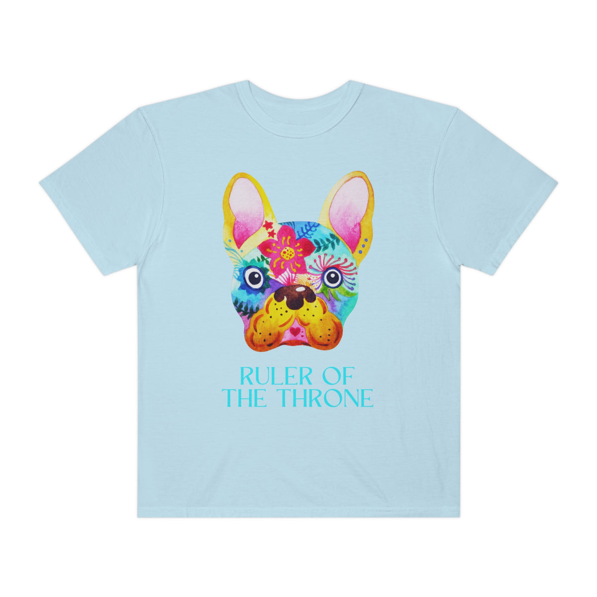 Frenchie "Ruler of the Throne" Unisex T-shirt