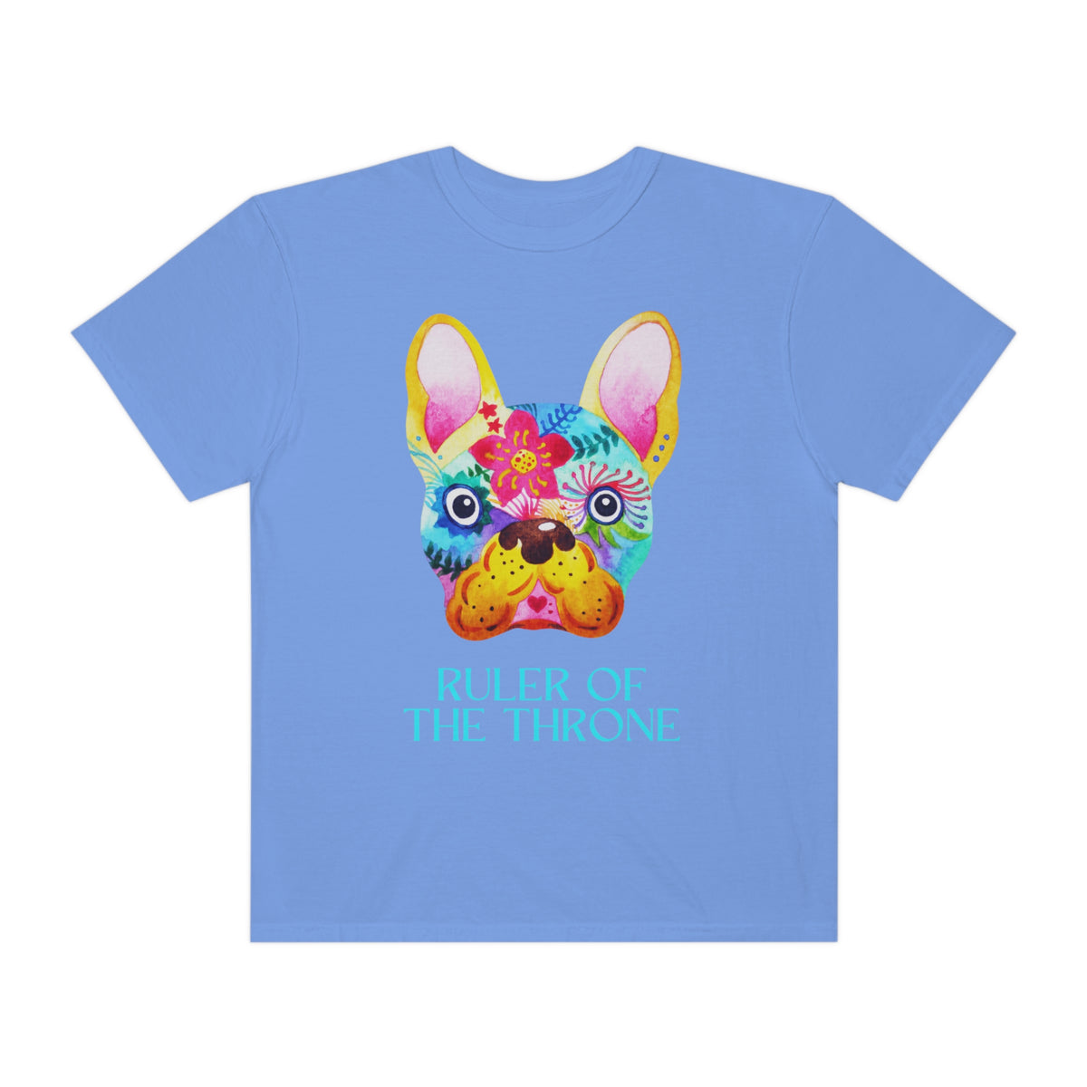 Frenchie "Ruler of the Throne" Unisex T-shirt