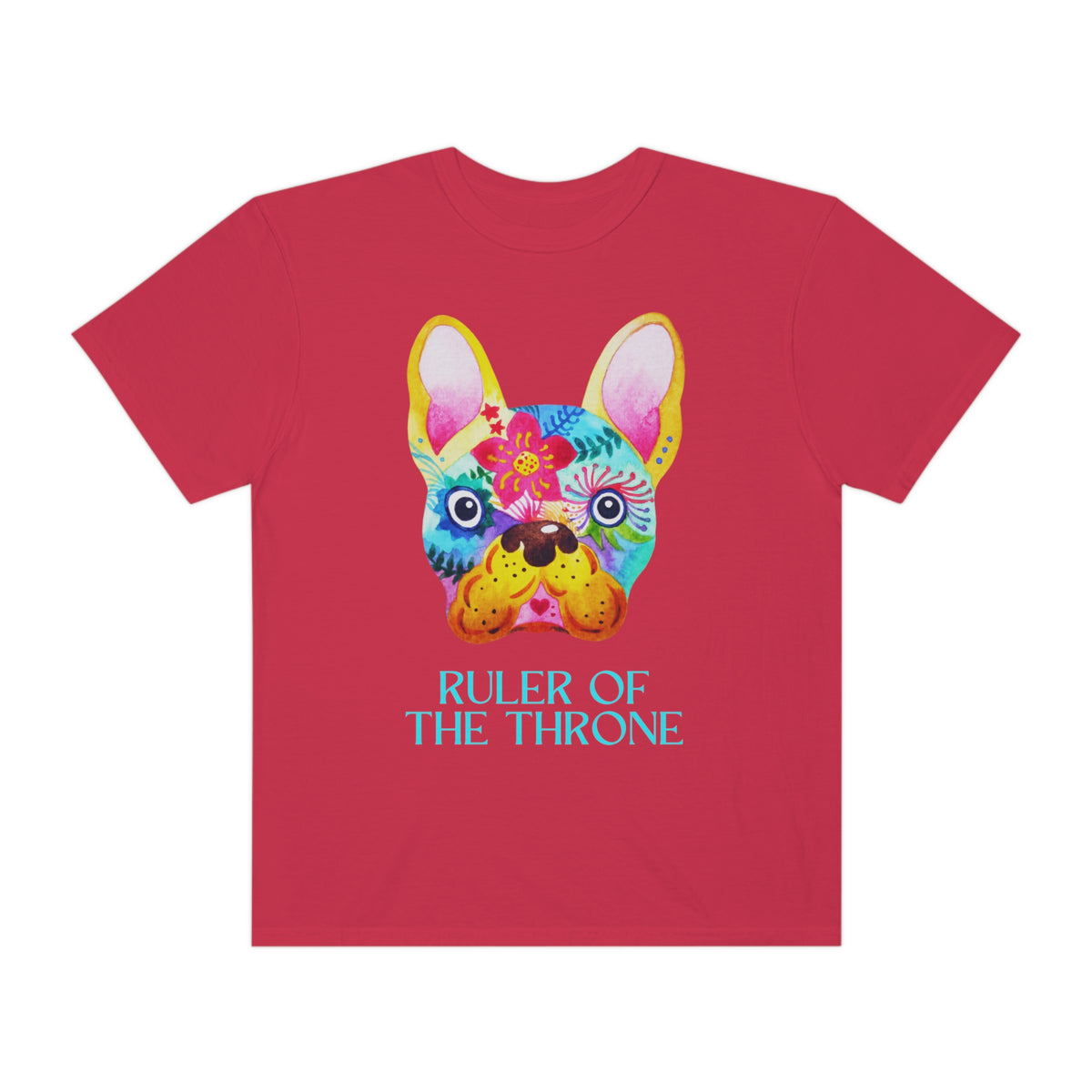 Frenchie "Ruler of the Throne" Unisex T-shirt