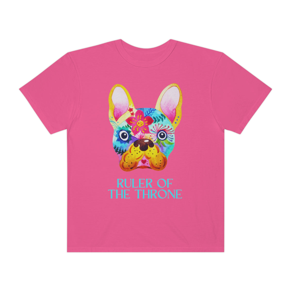 Frenchie "Ruler of the Throne" Unisex T-shirt