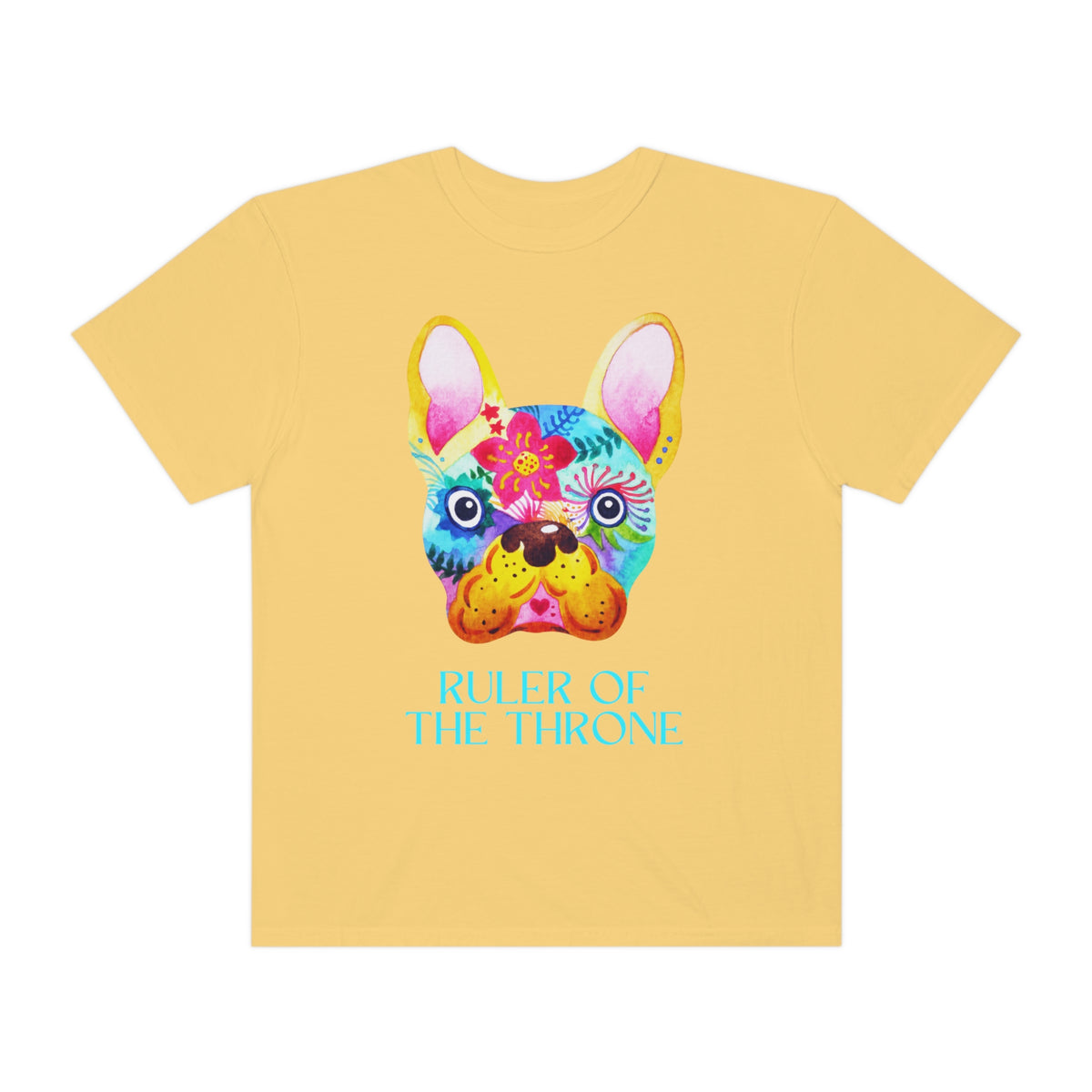 Frenchie "Ruler of the Throne" Unisex T-shirt