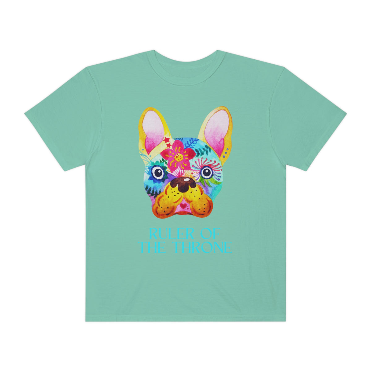 Frenchie "Ruler of the Throne" Unisex T-shirt