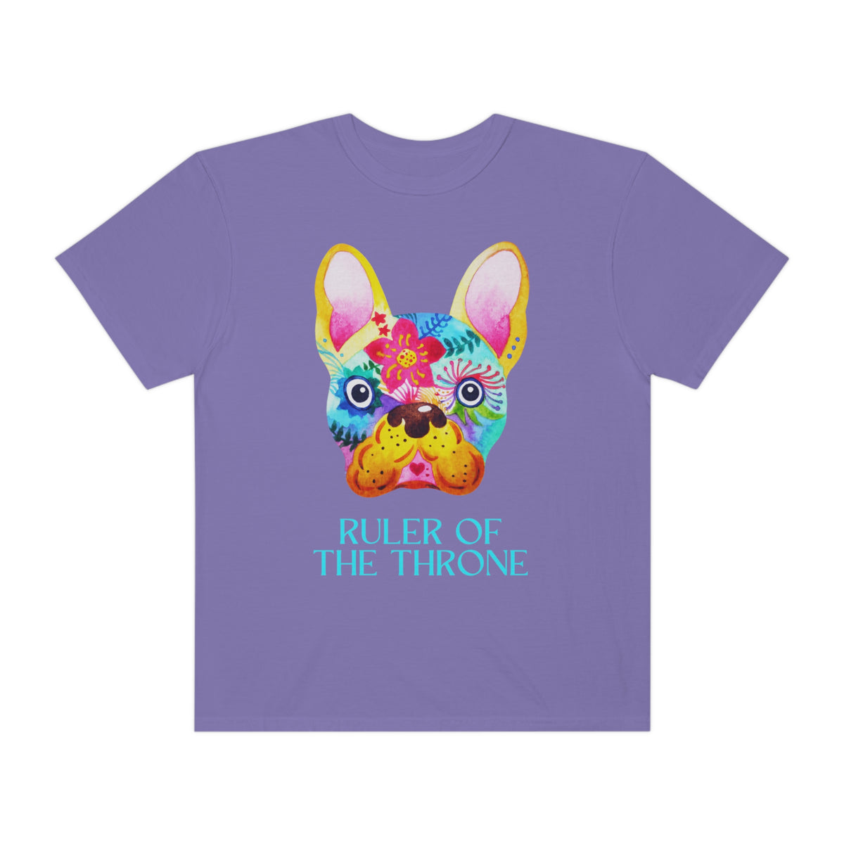 Frenchie "Ruler of the Throne" Unisex T-shirt