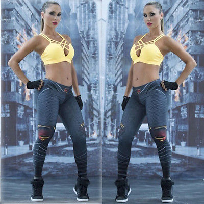 SUPER WOMEN 3D PRINT LEGGINGS