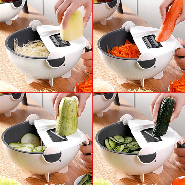 THE BEST HELPER !!! 12 in 1 Multifunctional Vegetable Cutter