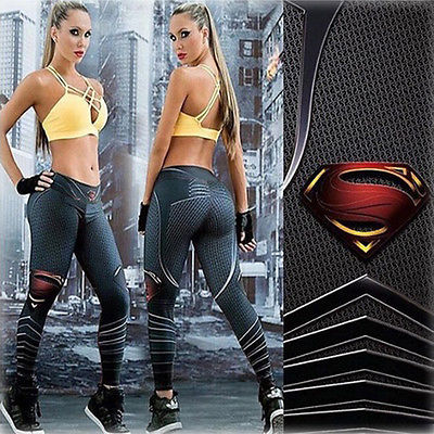 SUPER WOMEN 3D PRINT LEGGINGS