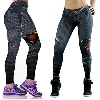 SUPER WOMEN 3D PRINT LEGGINGS