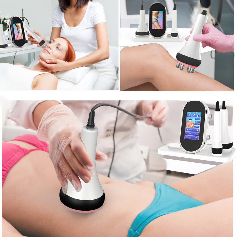 Body Sculpting machine, Cavitation Machine, Belly Fat Massager, Ultrasonic Burst Fat Instrument Weight Loss, Color Light RF Beauty Instrument